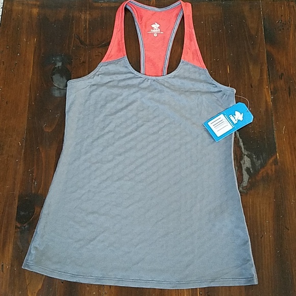 NWT rabbit Women's Tape Breaker Running Tank Top - Picture 2 of 7